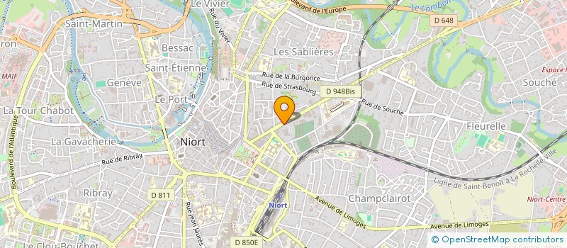 localisation de l'entreprise SARL SCP NOEL à NIORT