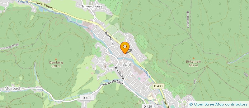 localisation de l'entreprise SARL SCS à BUHL