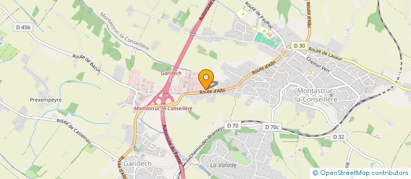 localisation de l'entreprise SARL SCS TRANSPORTS à GARIDECH