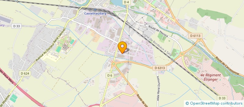 localisation de l'entreprise SARL SDAC  CASTELNAUDARY