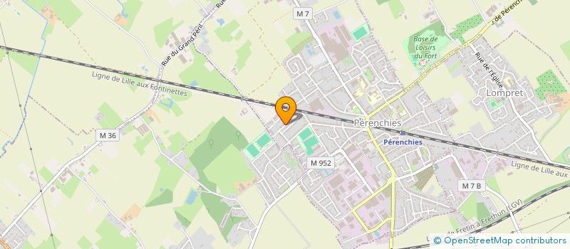 localisation de l'entreprise SARL SDDR  PERENCHIES