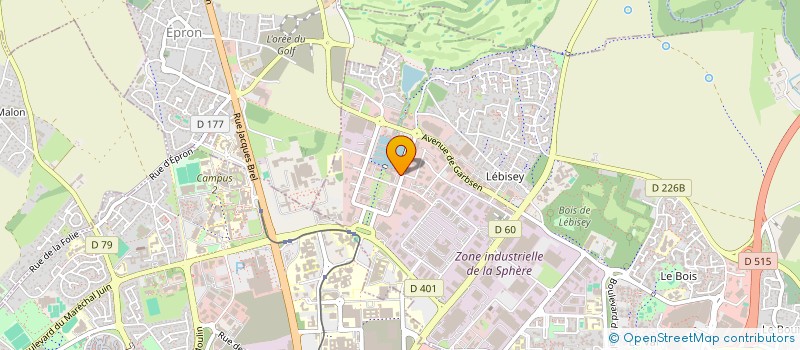 localisation de l'entreprise SARL SDJ  MERVILLE-FRANCEVILLE-PLAGE