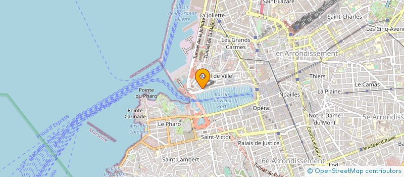 localisation de l'entreprise SARL SDP.13 à MARSEILLE