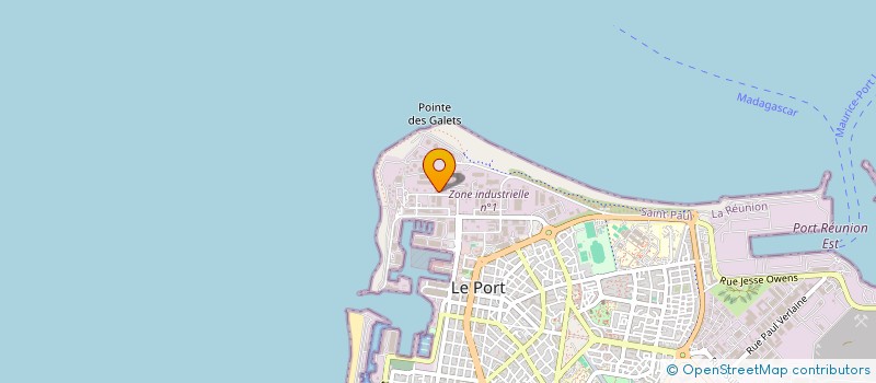 localisation de l'entreprise SARL SDPM (SOC DISTRIB PRODUITS MER)  LE PORT