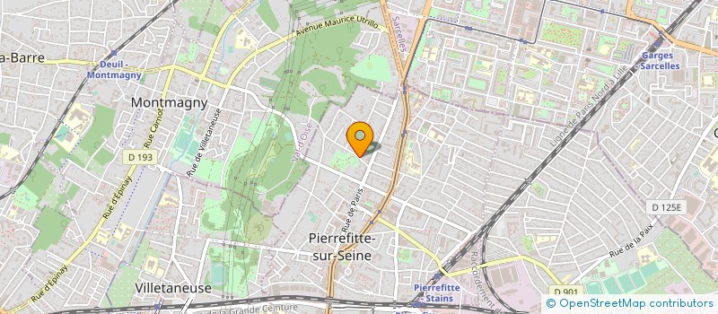 localisation de l'entreprise SARL SDT à PIERREFITTE-SUR-SEINE
