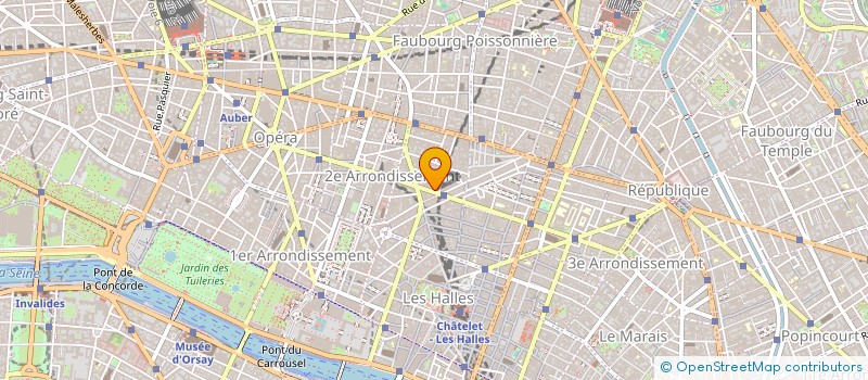 localisation de l'entreprise SARL SDV COMMUNICATION à PARIS