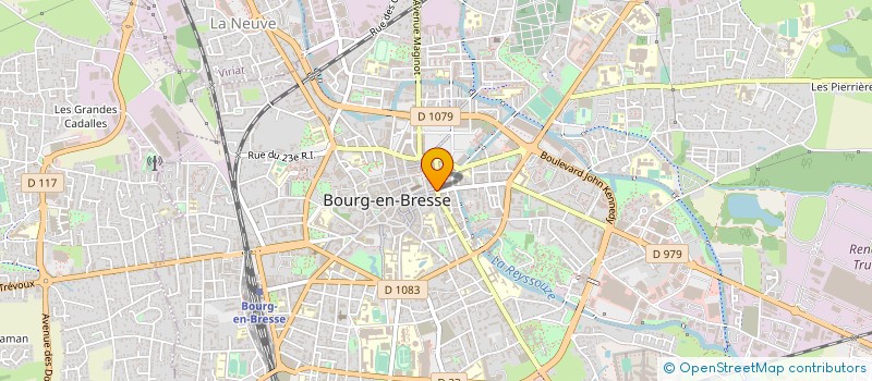 localisation de l'entreprise SARL SEB'COIF à BOURG-EN-BRESSE