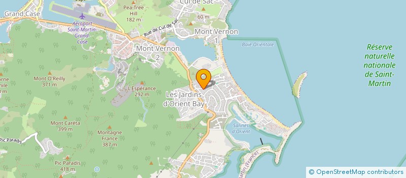 localisation de l'entreprise SARL SEB ET EVE LOCATION  SAINT MARTIN