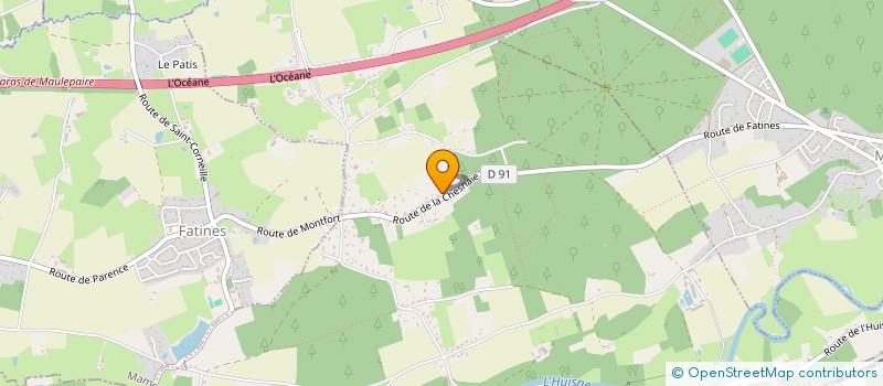 localisation de l'entreprise SARL SEBASTIEN DUFEU à SAINT-MARS-LA-BRIERE