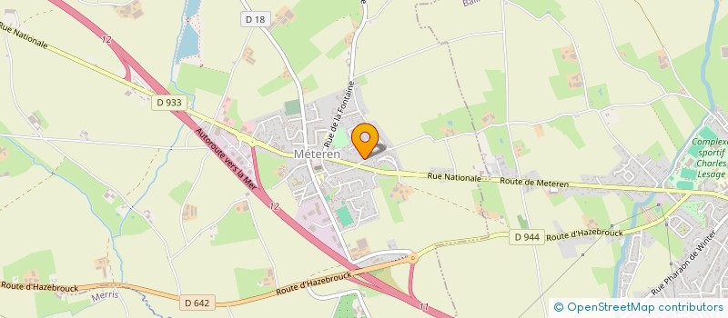localisation de l'entreprise SARL SEBASTIEN TRAITEUR à BAILLEUL