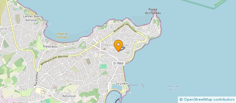 localisation de l'entreprise SARL SEBAURO  PERROS-GUIREC