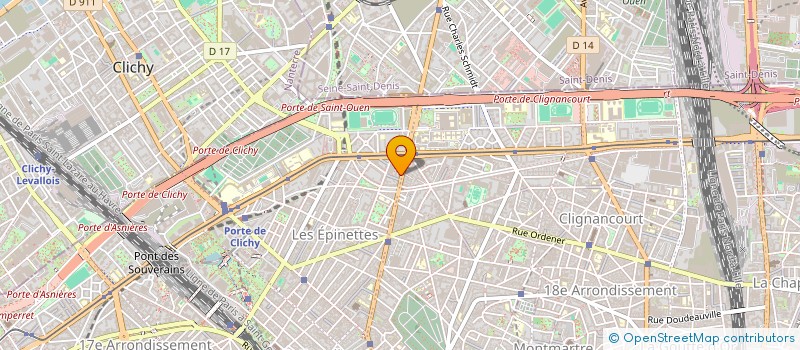 localisation de l'entreprise SARL SEBOINC  PARIS