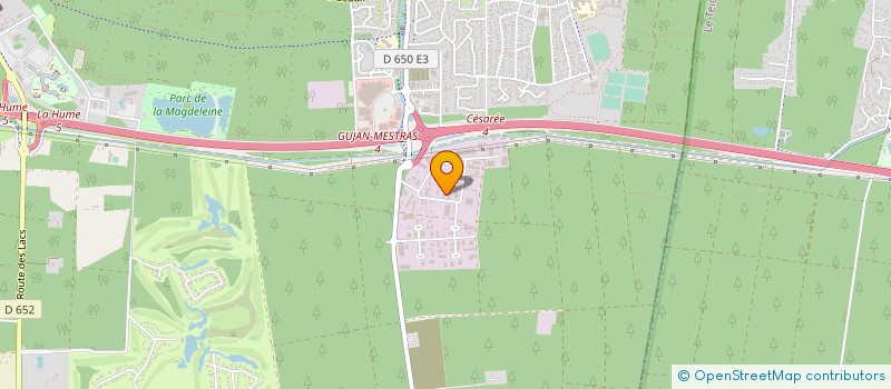 localisation de l'entreprise SARL SECAUVI MAINTENANCE à GUJAN-MESTRAS