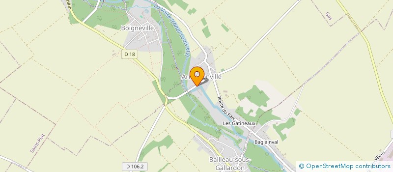 localisation de l'entreprise SARL SECOBAT à BAILLEAU-ARMENONVILLE