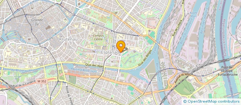 localisation de l'entreprise SARL SECOTEC à STRASBOURG