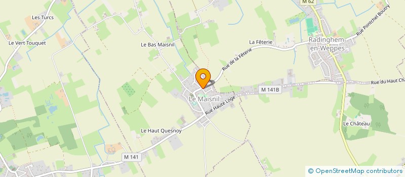 localisation de l'entreprise SARL SECRET SACRE à LE MAISNIL