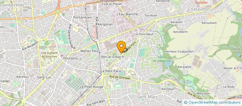 localisation de l'entreprise SARL SECURE INNO à BREST