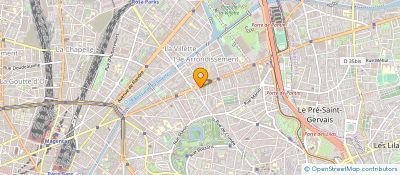 localisation de l'entreprise SARL SECURETANCHE à PARIS