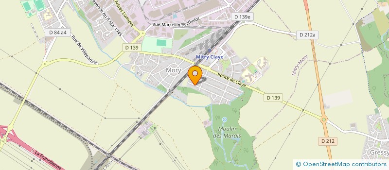localisation de l'entreprise SARL SECUREXIA à MITRY-MORY