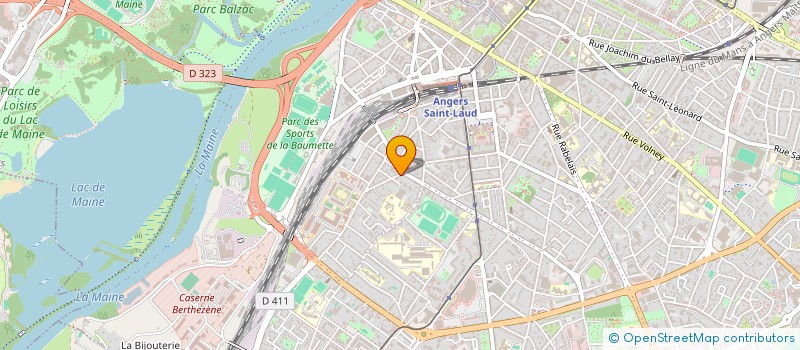 localisation de l'entreprise SARL SECURIFOR à ANGERS