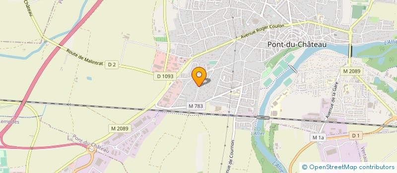 localisation de l'entreprise SARL SECURIT JEUX à PONT-DU-CHATEAU