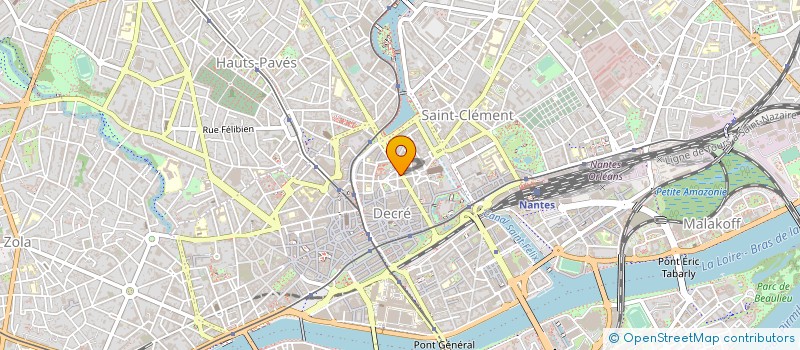 localisation de l'entreprise SARL SECURITOP à NANTES