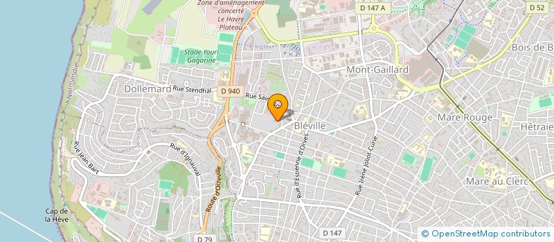 localisation de l'entreprise SARL SECURITY GUARD AGENCY  LE HAVRE