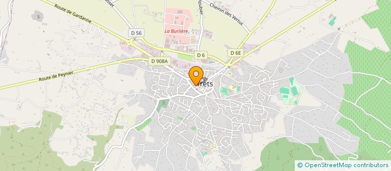 localisation de l'entreprise SARL SECURITY STAR à TRETS