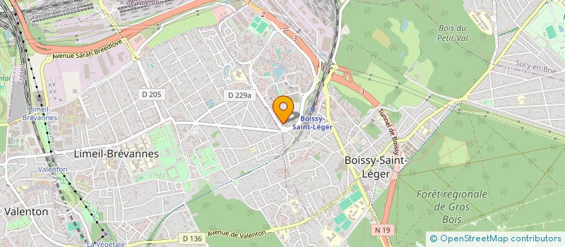 localisation de l'entreprise SARL SECURLAND à BOISSY-SAINT-LEGER
