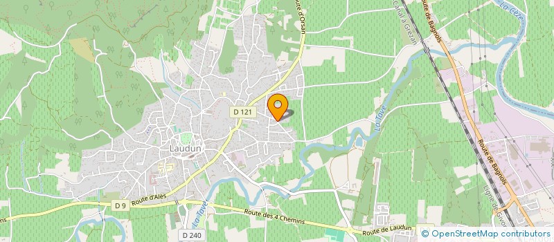 localisation de l'entreprise SARL SED SERRURERIE ENTRETIEN DEPANNAGE à LAUDUN-L'ARDOISE