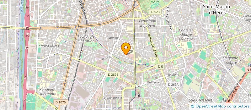 localisation de l'entreprise SARL SEDAI  GRENOBLE