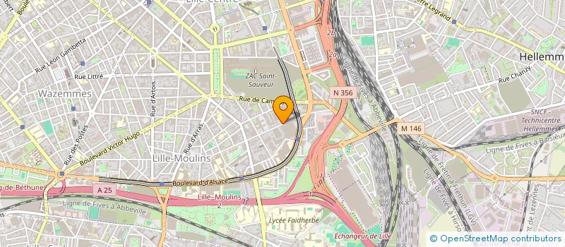 localisation de l'entreprise SARL SEDEC à LILLE