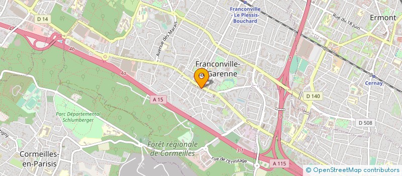 localisation de l'entreprise SARL SEDOF à FRANCONVILLE