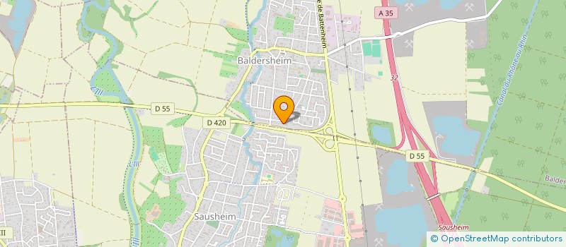 localisation de l'entreprise SARL SEEV  BALDERSHEIM