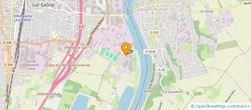 localisation de l'entreprise SARL SEFAMA à VILLEFRANCHE-SUR-SAONE