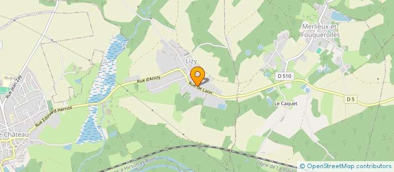 localisation de l'entreprise SARL SEFAP à ANIZY-LE-GRAND