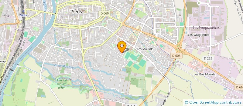 localisation de l'entreprise SARL SEFP à SENS