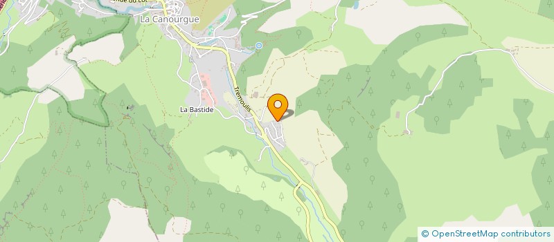 localisation de l'entreprise SARL SEGALA FACADES  LA CANOURGUE