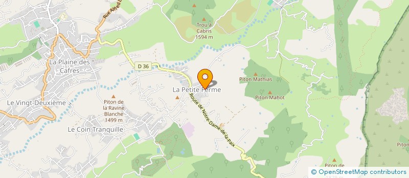 localisation de l'entreprise SARL SEGB à LE TAMPON