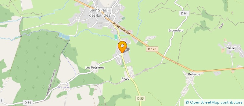 localisation de l'entreprise SARL SEGERIE à SAINT-PAUL-DES-LANDES