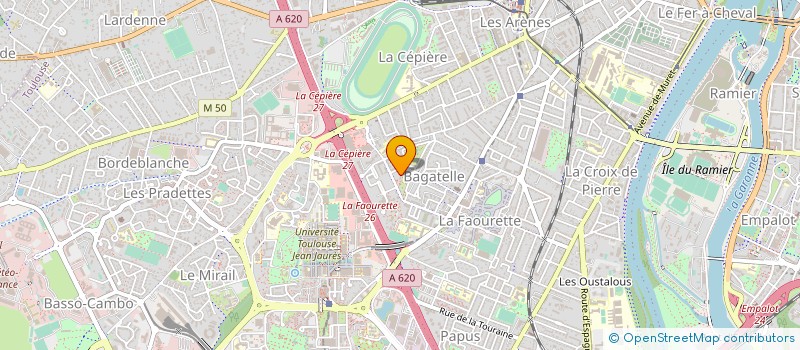 localisation de l'entreprise SARL SEGMA ELECTRI GENER MENUISERIE ALUM à TOULOUSE