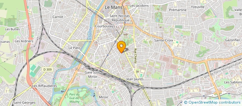 localisation de l'entreprise SARL SEGOLENE ET HELENA ATELIER PHOTO  LE MANS