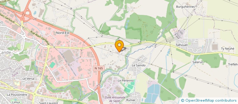 localisation de l'entreprise SARL SEIGNEURET CREATION à VANNES