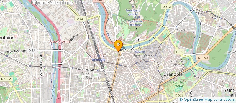 localisation de l'entreprise SARL SEIRINA  GRENOBLE