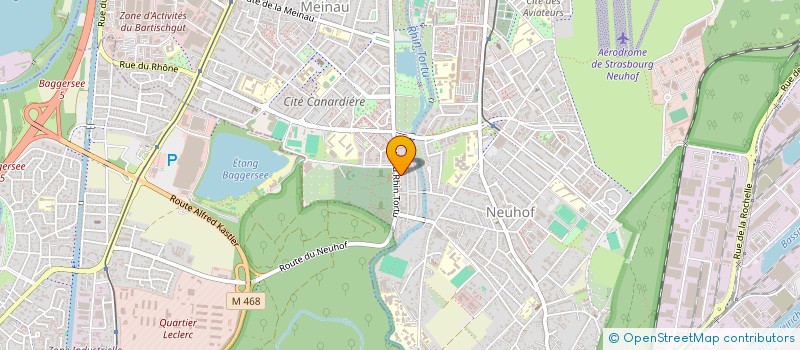 localisation de l'entreprise SARL SEKER CARRELAGE à STRASBOURG