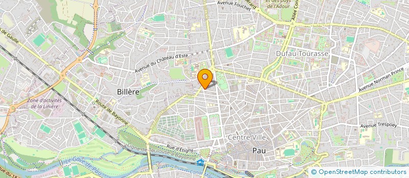 localisation de l'entreprise SARL SELC à PAU
