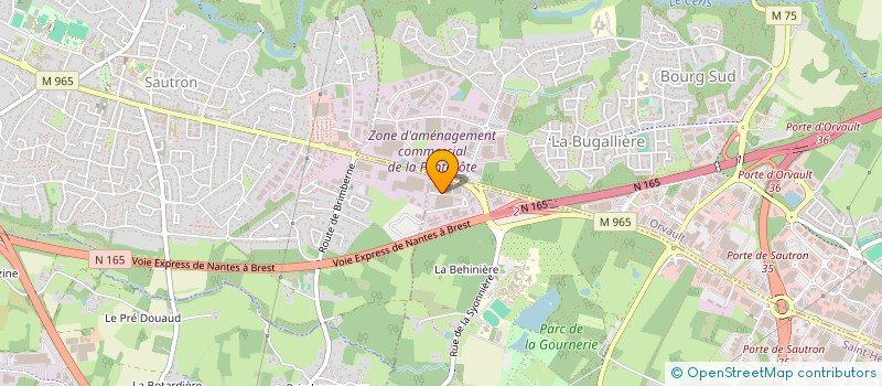 localisation de l'entreprise SARL SELECT AUTO IMPORT à SAINT-HERBLAIN