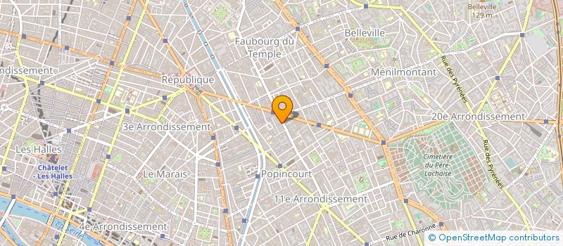 localisation de l'entreprise SARL SELECTIS  PARIS