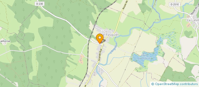 localisation de l'entreprise SARL SELLIER RUDY  LE PASQUIER