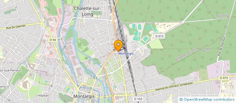 localisation de l'entreprise SARL SELMA à MONTARGIS